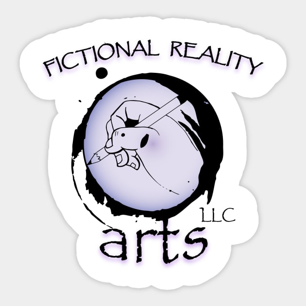 FICTIONAL REALITY LOGO Sticker by fwon3232